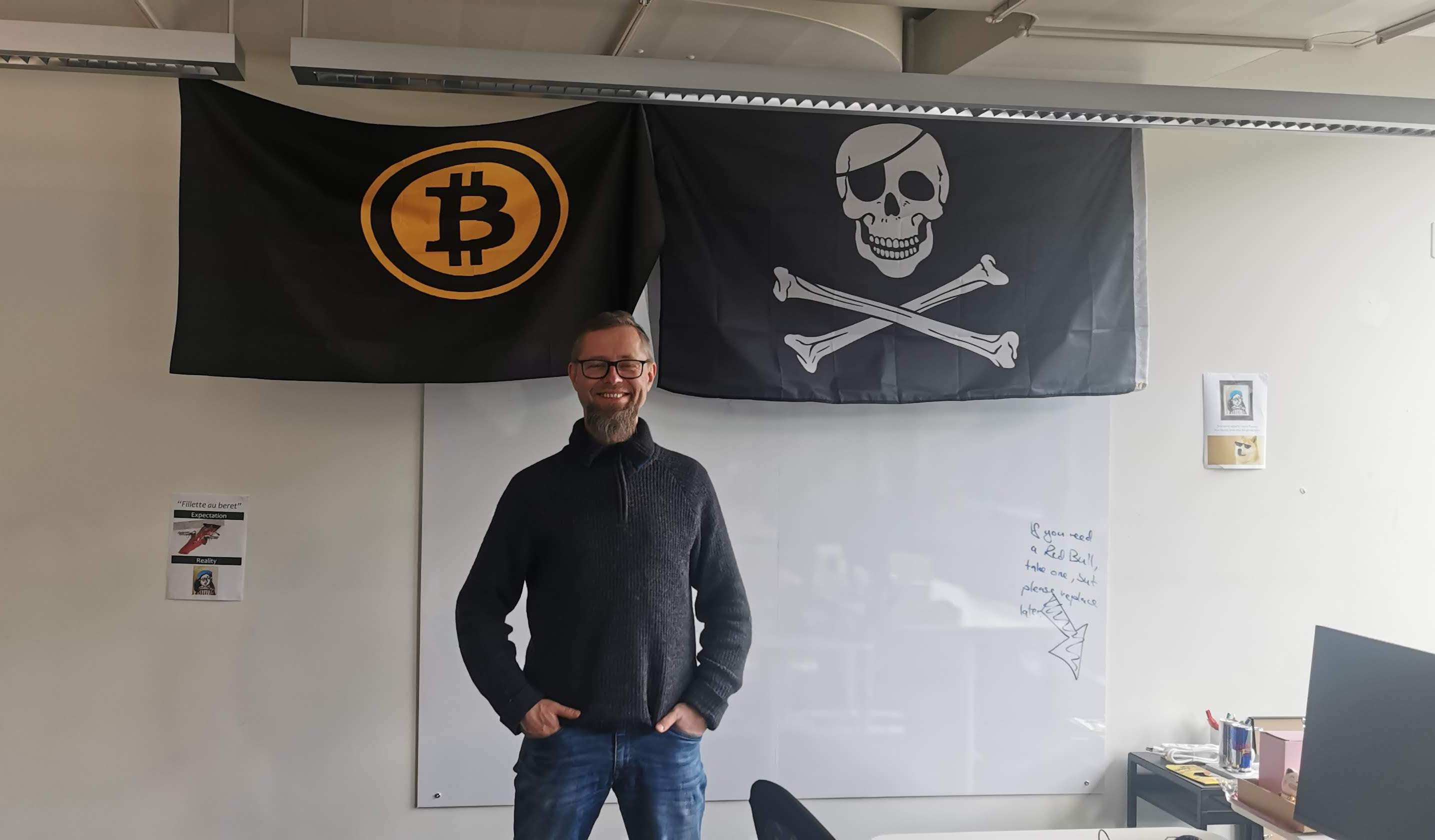 Janusz at Bitcoin event
